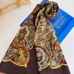 Hermes Etnik Pamuk Soft Şal 61531 - Acı Kahve