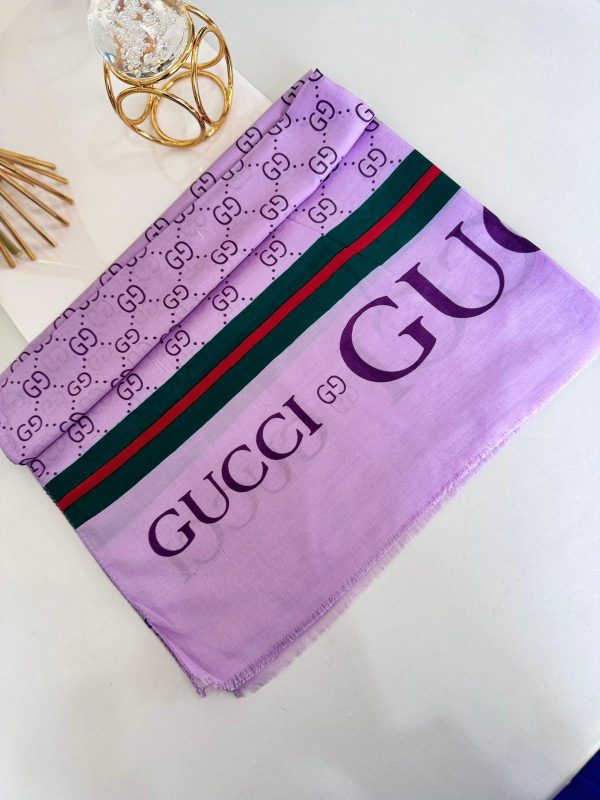 Gucci Pamuk Soft Şal 61571 – Lila