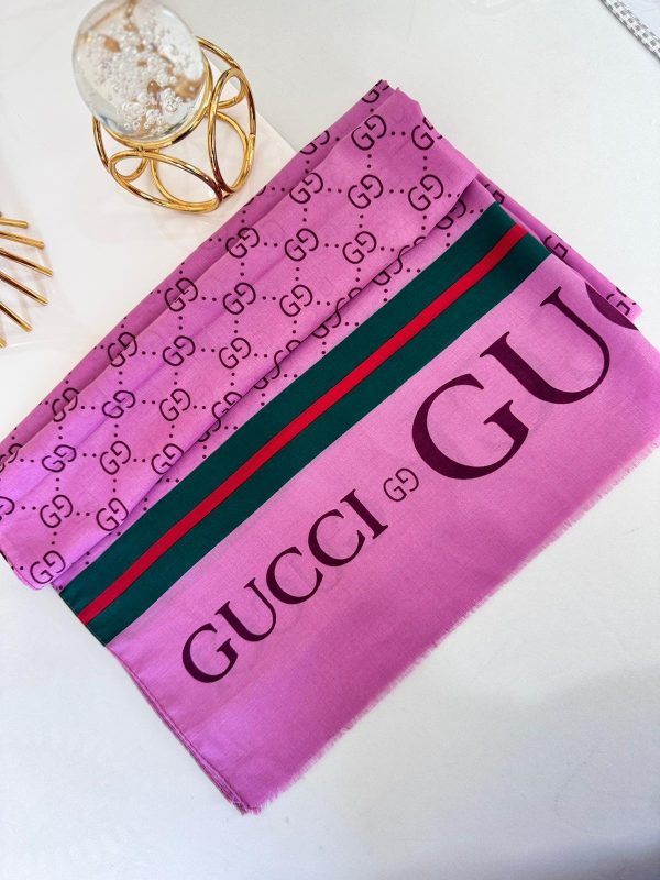 Gucci Pamuk Soft Şal 61571 – Fuşya