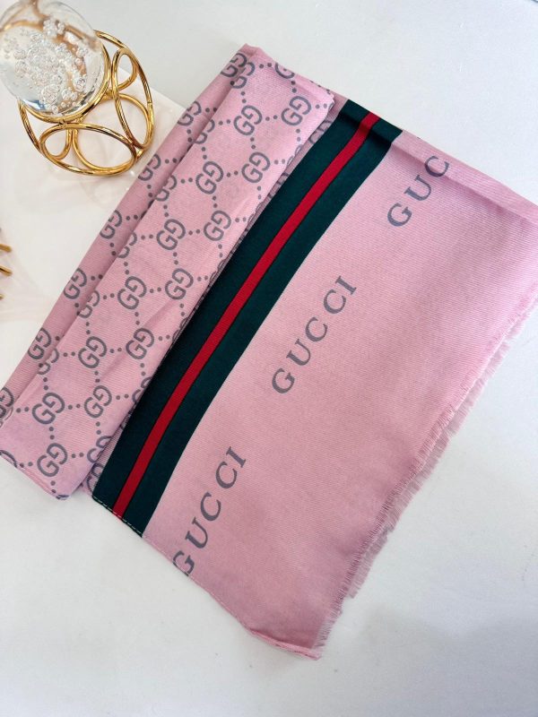 Gucci Pamuk Soft Şal 61571 – Gül Kurusu