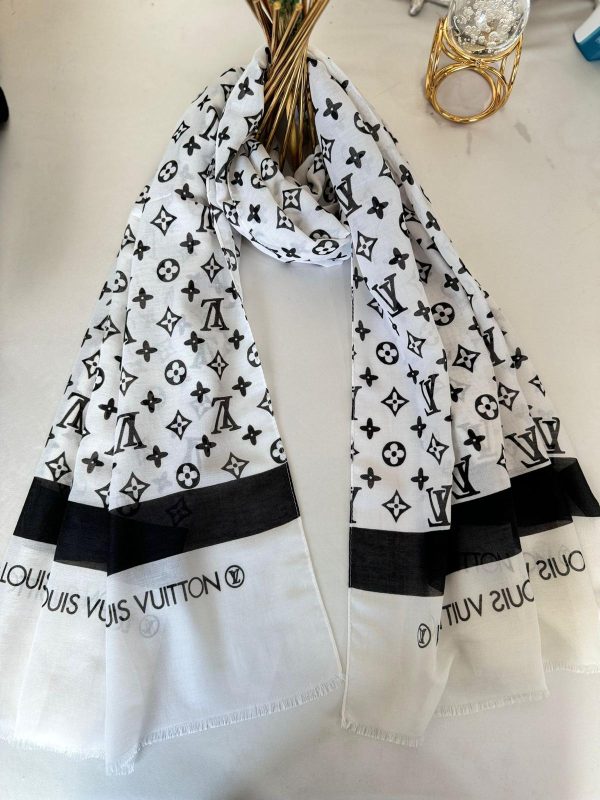 Lv Pamuk Soft Şal 61573 – Beyaz