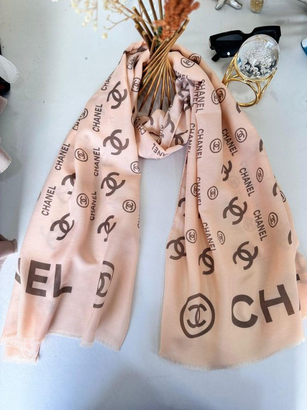 Chanel Pamuk Soft Şal 61574 – Pudra