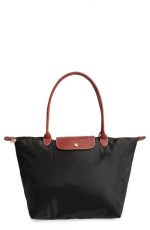 Longchamp Orta Boy Çanta - Siyah