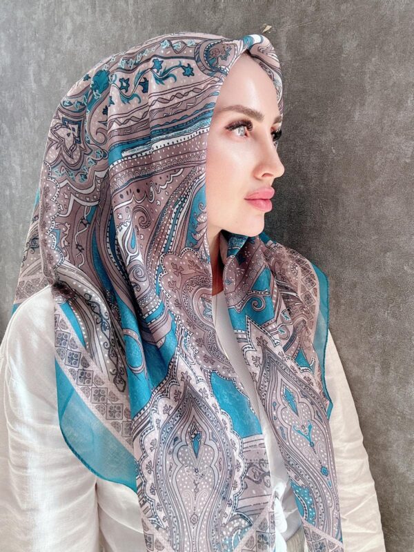 ETRO PAMUK SOFT EŞARP 07898 – PETROL
