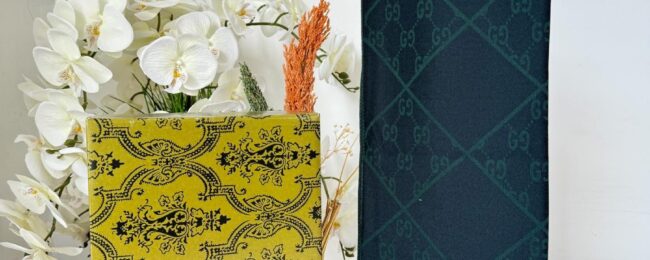 G Desen Pamuk Şal 61440 - Haki