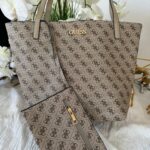Guess Totebag Çanta 10730 - Sütlü Kahve