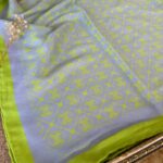 Pier Cardin Kare Desen Pamuk Soft Eşarp 10850 - Lime