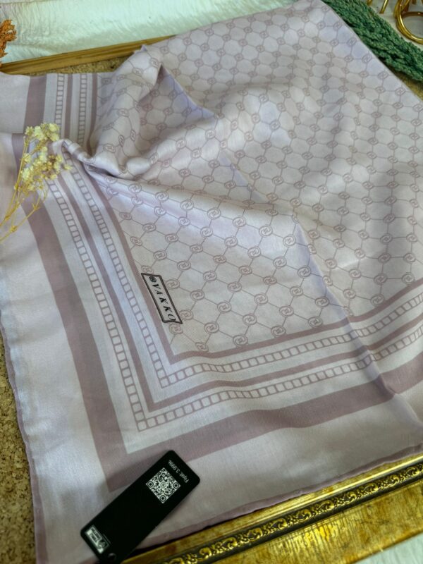 Vakko Desen Pamuk Soft Eşarp – Toz Pembe