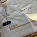 Vakko Zincir Detaylı Pamuk Soft Eşarp 54380 - Camel