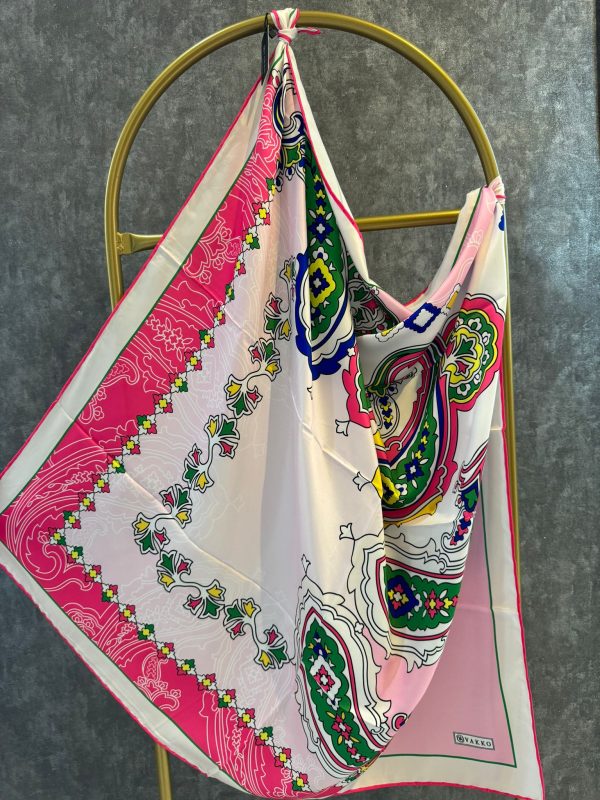 VAKKO ETNİK DESEN EŞARP 78963 – FUŞYA