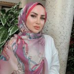 Hermes Zincir Desen Pamuk Soft Şal 61532 - Fuşya