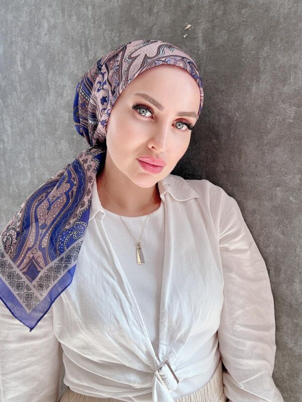 ETRO PAMUK SPORT EŞARP 07898 – MORCİVERT