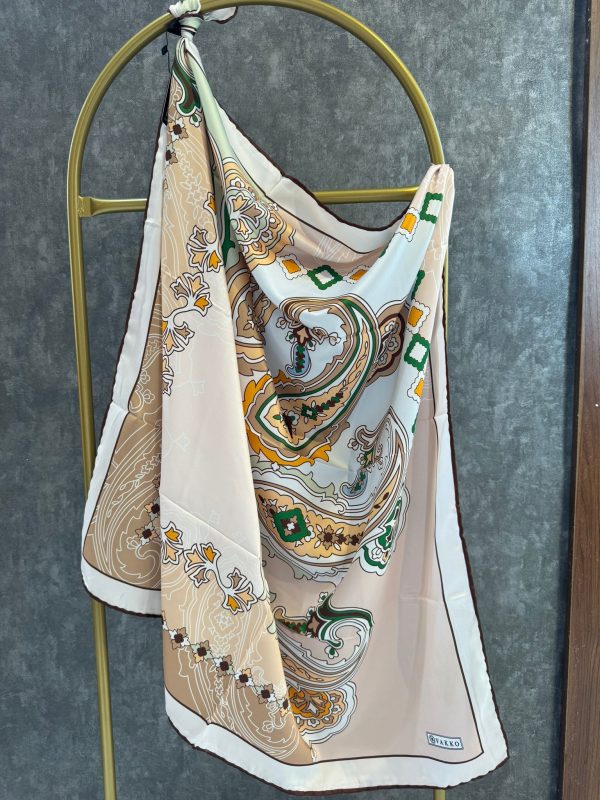 VAKKO ETNİK DESEN EŞARP 78963 – VİZON