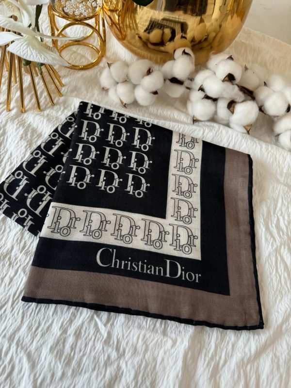 Dior Pamuk Soft Eşarp – Siyah