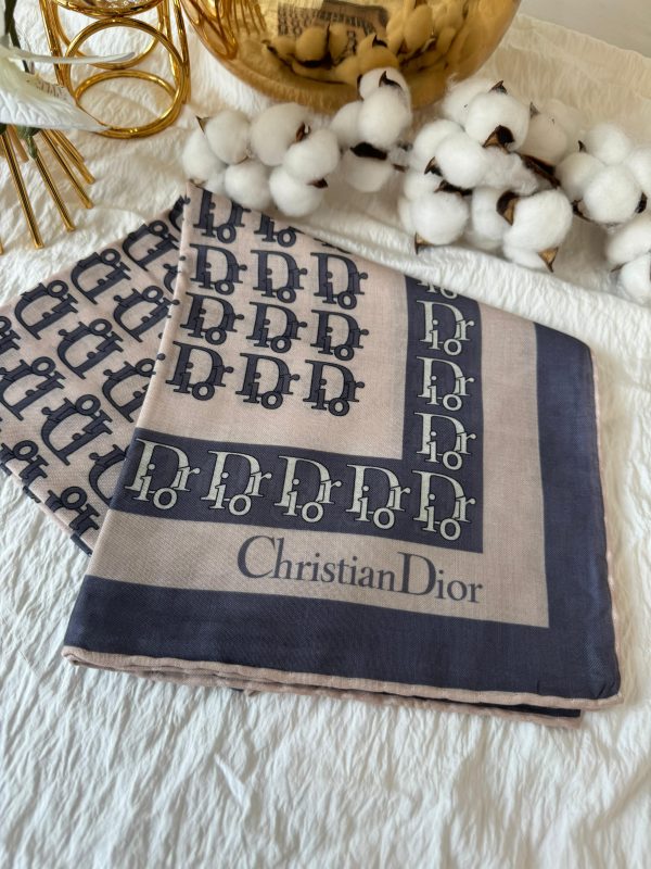 Dior Pamuk Soft Eşarp – Gri