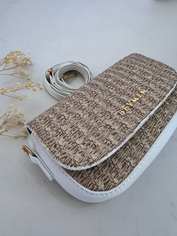 Outlet Beymen Hasır Çanta 19054 – Beyaz