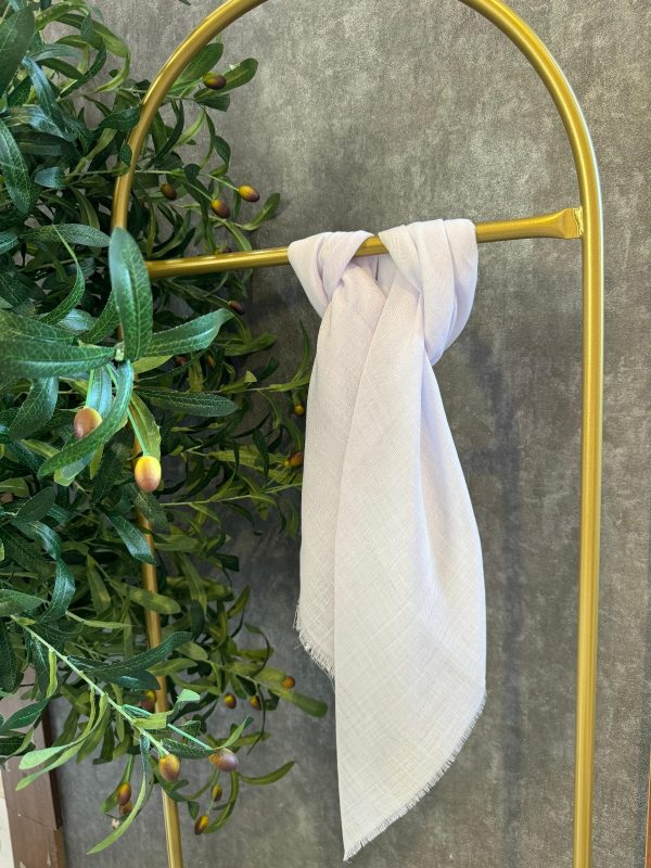 Pamuk Cotton Eşarp 53101 – Beyaz
