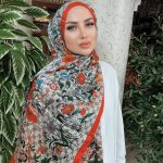 GUCCİ DESEN İTHAL VUAL İPEK ŞAL 15801- TURUNCU