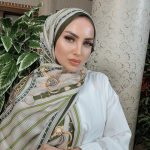 Hermes Kemer Desen Pamuk Soft Şal 61533 - Haki