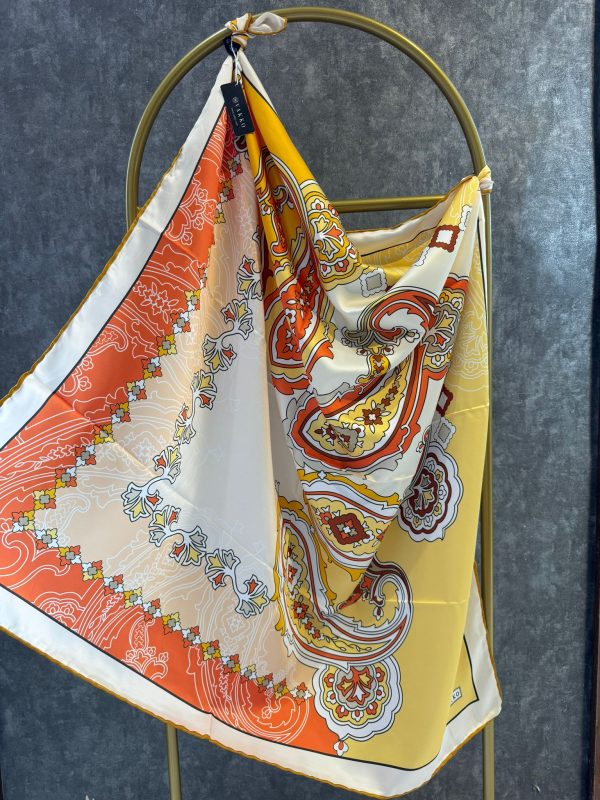 VAKKO ETNİK DESEN EŞARP 78963 – ORANJ
