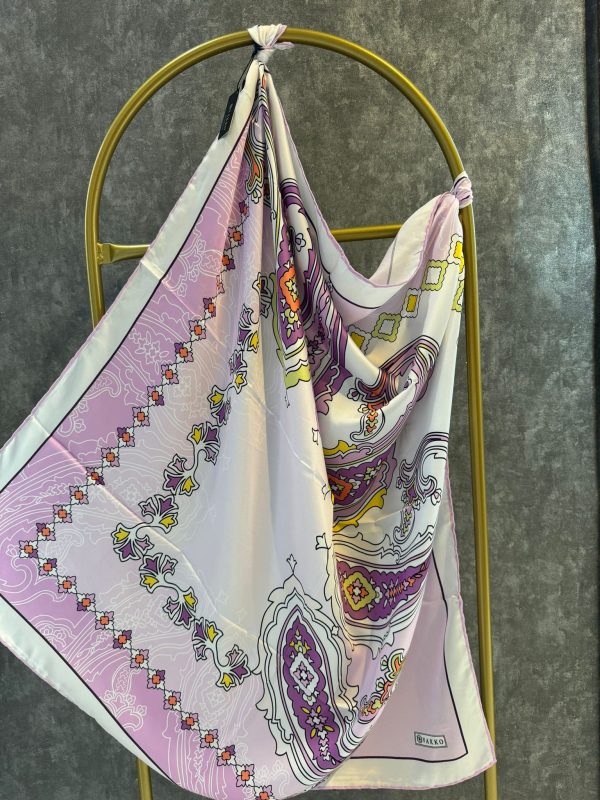 VAKKO ETNİK DESEN EŞARP 78963 – LAVANTA