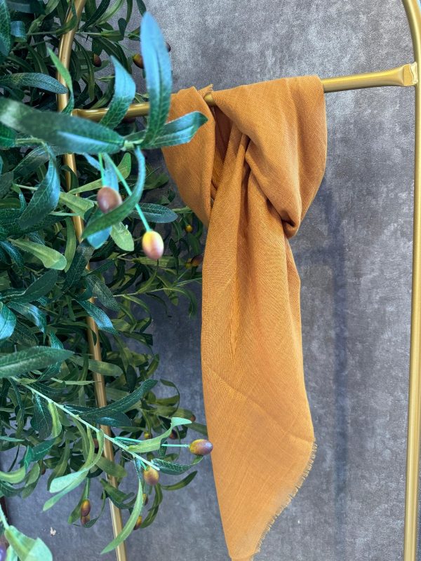 Pamuk Cotton Eşarp 53101 – Hardal