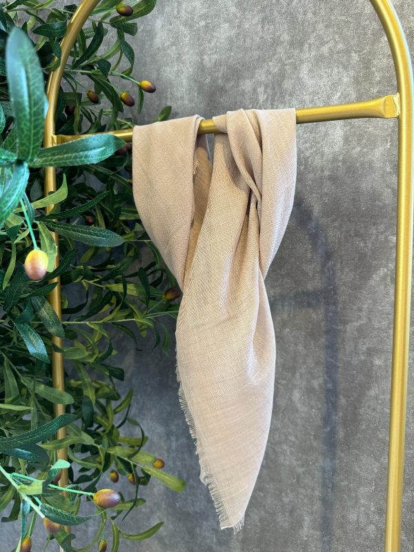 Pamuk Cotton Eşarp 53101 – Karamel