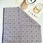 Vakko Kare Desen Pamuk Soft Eşarp 610144 - Pembe