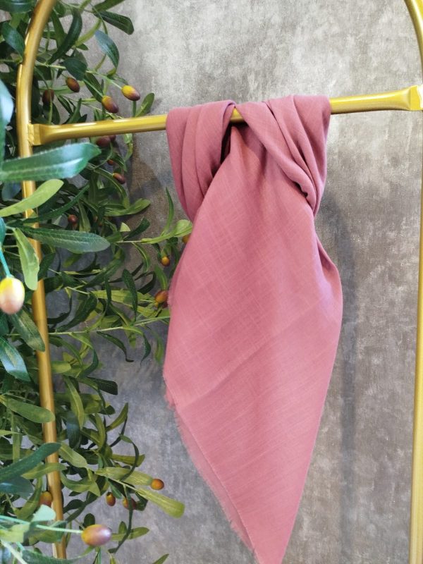 Pamuk Cotton Eşarp 53101 – Gül Kurusu