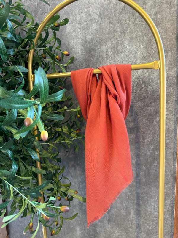 Pamuk Cotton Eşarp 53101 – Kiremit