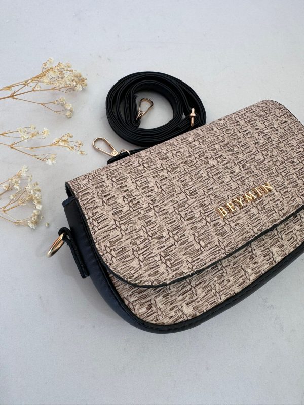 Outlet Beymen Hasır Çanta 19054 – Siyah