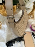Beymen Sandal Hasır Çanta 19100 - Vizon