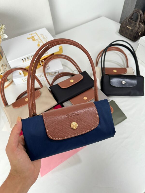 Longchamp Orta Boy Çanta – Lacivert (3 Numara)