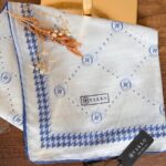 Vakko Nokta Desen Eşarp 87359 - Bebe Mavisi