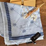 Vakko Nokta Desen Eşarp 87359 - Açık Gri