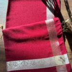 Versace Desenli İtalyan Eşarp 93584 - Bordo