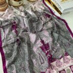 Etnik Etro Desen Pamuk Soft Şal 61534 - Erik Çürğü