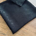 LV Desen Jakar Eşarp 48971 - Siyah