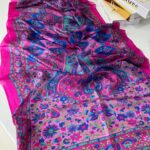 Hint İpeği Yeni Sezon Şal 315 - Fuşya