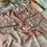 Etnik Etro Desen Pamuk Soft Şal 61534 - Soft Pudra