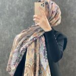 Etro Etnik Desen Pamuk Soft Şal 38630 - Camel