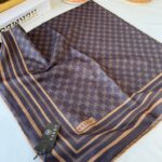 Vakko pamuk soft eşarp 121210 -kahve