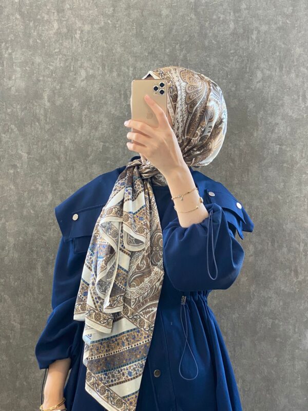 İTHAL ETRO DESEN NEW VUAL İPEK ŞAL 44344 – Camel