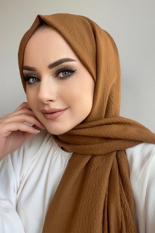 Pamuk Naturel Şal 49971 – Hardal