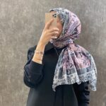 Etro Etnik Desen Pamuk Soft Şal -852085-pudra