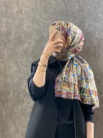 Etro Etnik Desen Pamuk Soft Şal -852085-hardal
