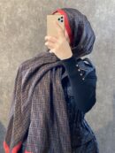 Fendi Pamuk İpek Şal 44109 - Bordo