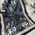 Etnik Desen Pamuk Soft Şal 83925 - Laci/Bej