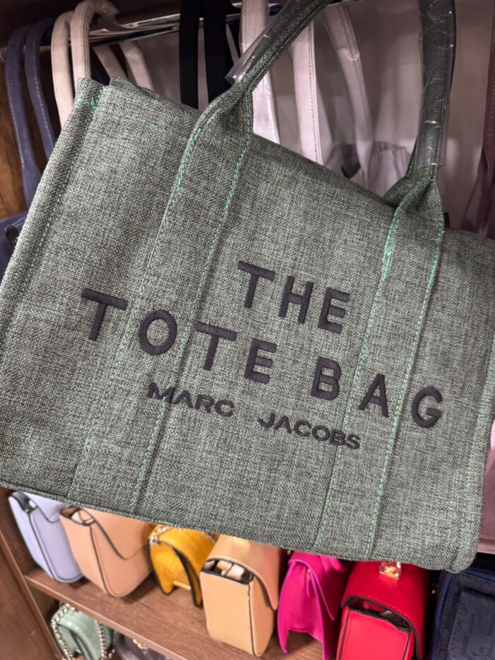 The Tote Bag İthal Timsah Derisi Çanta - Mocha