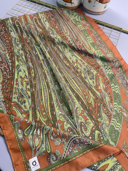 Etro Pamuk İpek Şal 52340 - soft turuncu